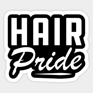 Hair Pride Sticker